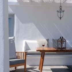 Andromaches Luxury Houses in Pyrgos Village of Santorini island